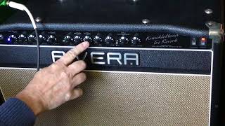 Video thumbnail for Rivera 55 watt K-Tres Reverb Combo Amp Quick Review by The Hardwired Music Maker