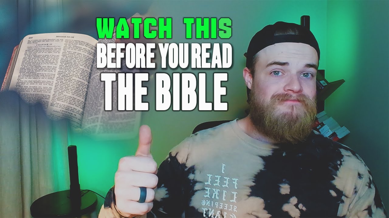 Understanding the Bible: 6 Things you NEED to know BEFORE you read!