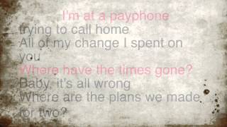 Payphone - Crown the Empire lyric video
