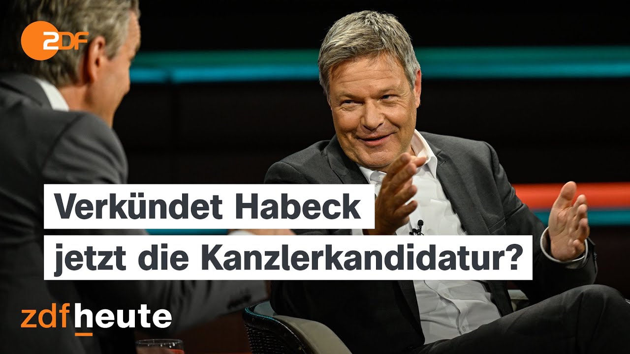 Neuwahlen: Wird Vize-Kanzler Habeck Kanzlerkandidat der Grünen? | Markus Lanz vom 07. November 2024