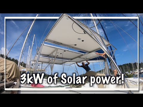 Building our HARD TOP out of SOLAR PANELS! - Episode 128