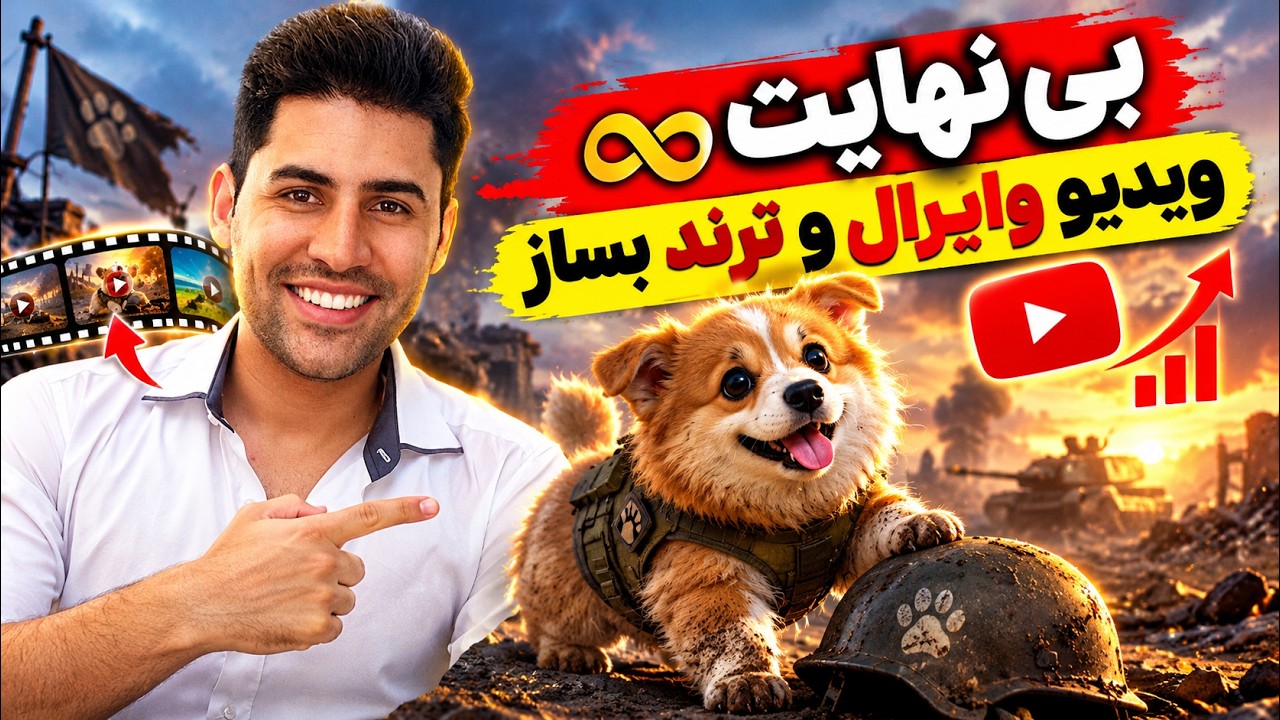 چطور با هوش مصنوعی بی‌نهایت ویدیوی وایرال بسازیم؟ | آموزش کامل Viggle AI