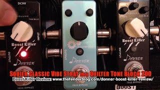 Video thumbnail for Donner Boost Killer - EQ Controls Tips & Tricks by Rob C Music
