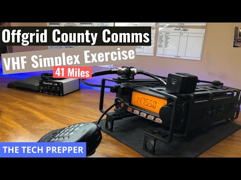 Offgrid County-Level Communication - No Random Contacts Series