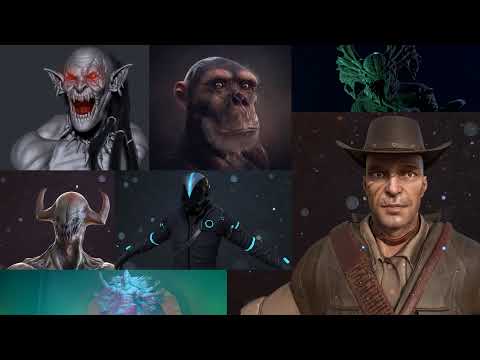 ZBrush Live Sculpting - Demon Eye | Halloween November