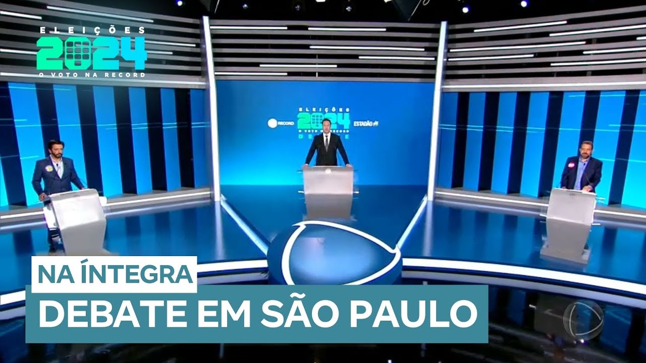 Debate com candidatos à Prefeitura de São Paulo #DebateRecordEstadão
