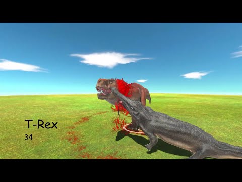 New T-Rex Vs Every Unit ARBS Animal Revolt Battle Simulator Who Is The Strongest