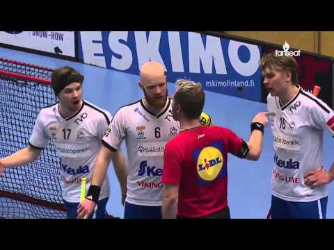 Salibandyliigaa: 31.3.2016 SalBa - Steelers 3.karsintaottelu