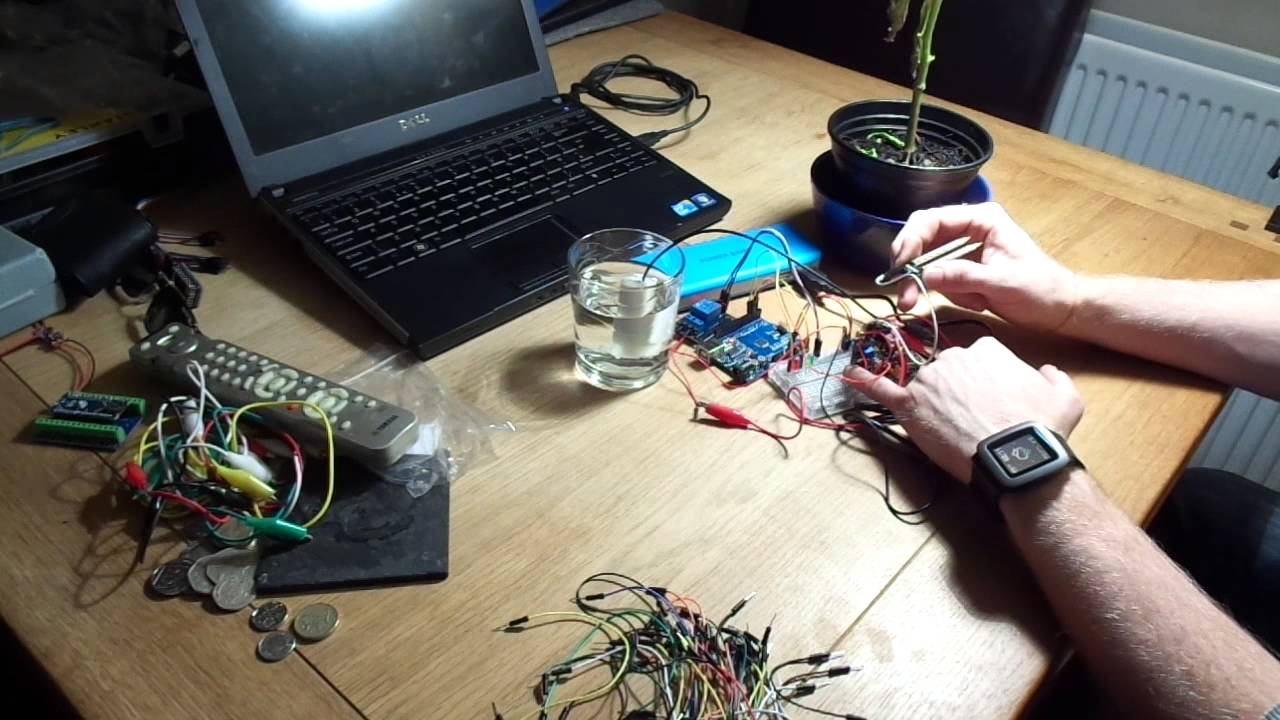 Arduino based auto plant watering system