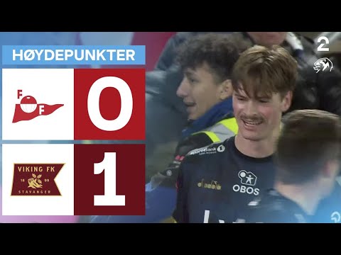 Fredrikstad 0 - 1 Viking - Høydepunkter