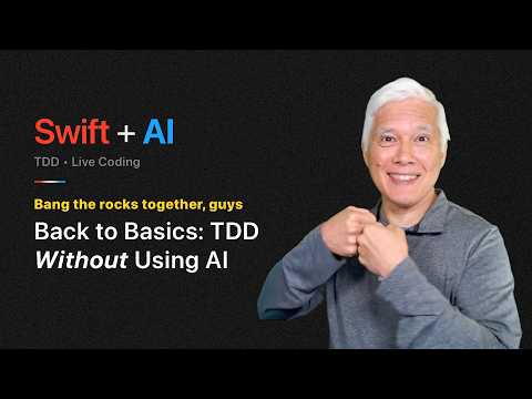 Back to Basics: TDD Without Using AI (Swift + AI) thumbnail