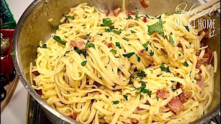 I’ve never eaten such Delicious Pasta Carbonara like this