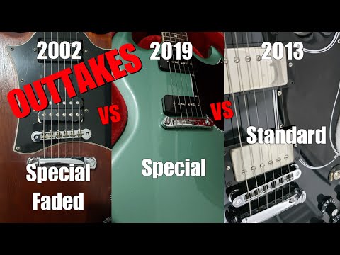 Gibson SG Shootout Part 2 | Humbucker vs P-90 | Outtakes
