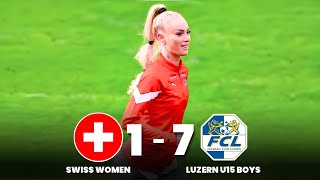 Switzerland Women’s Team Gets Destroyed By Under 15 Boys