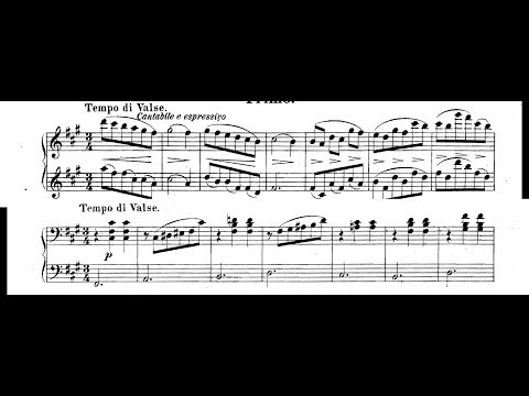 Vladimir Rebikov - Christmas Tree waltz for 4 hands (Op.21)