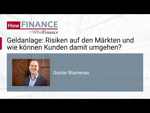 Geldanlage: Der Umgang mit Risiken auf den Märkten