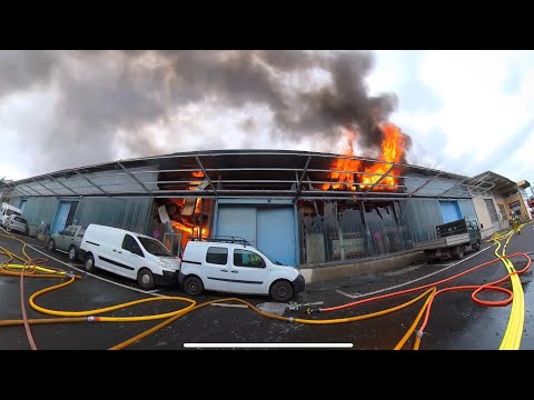 Pompiers Genève - Février 2023 en images