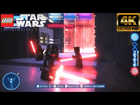 Darth Vader and Kylo Ren vs Darth Maul - LEGO Star Wars The Skywalker Saga