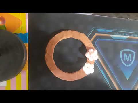 DIY Wall Hanging Flower Design | Clay Design | Lamia's Art & Craft #diy #aesthetic #flowers #clay