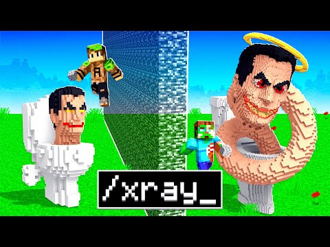 I Cheated Using XRAY in Minecraft Build Battle