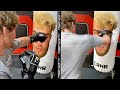 BEN ASKREN DRILLS HEAVY BAG! WARNS JAKE PAUL HES "GETTING EMBARRASSED" ON FIGHT NIGHT!