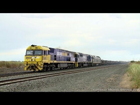 PM4 Pacific National Steel Train (24/11/2017) - PoathTV Australian Railways