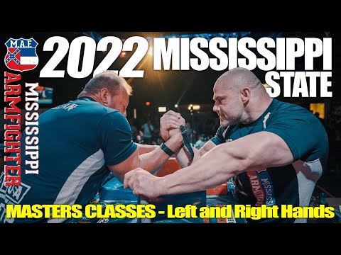 2022 Mississippi State Armwrestling | THE MASTER CLASS(es)