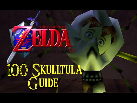 Legend of Zelda: Ocarina of Time 3D Gold Skulltula Guide