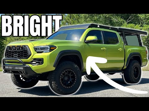 Cali Raised LED Tacoma Ditch Lights Install