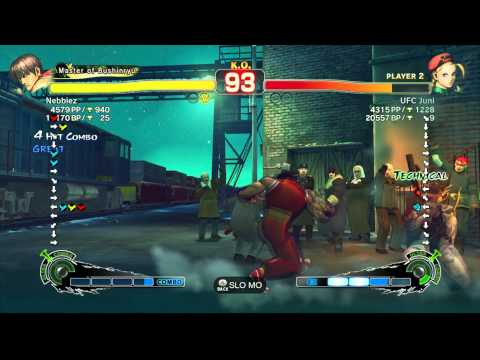 SSFIVAE~ Guy (Nebbiez) vs.  Cammy (UFC Juni) HD