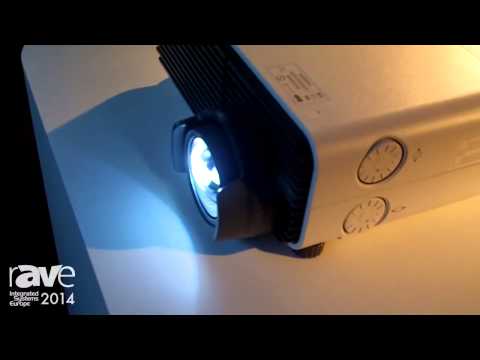 ISE 2014: Canon Demonstrates WX400ST Short Throw Projector