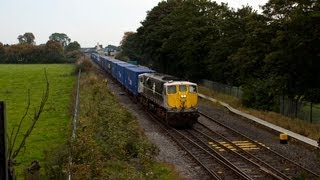 preview picture of video '082 on Waterford-Ballina DFDS liner departing Kildare 081010'