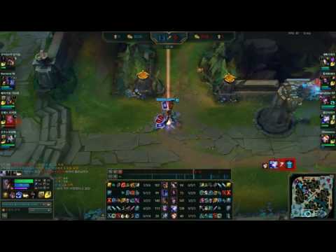 8/2/8 트페vs신드라 상대미드 외국인 참교육!