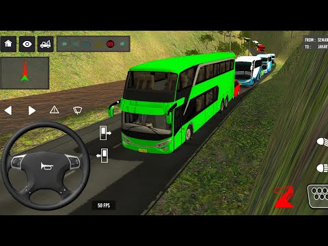 euro coach bus simulator 😱🚌 || new coach bus simulator part-28 Android gameplay