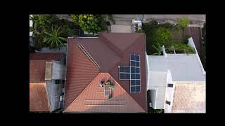 Update​ ​Progress​​ Installation​ Solar​ Rooftop​ 6.4 kWp​