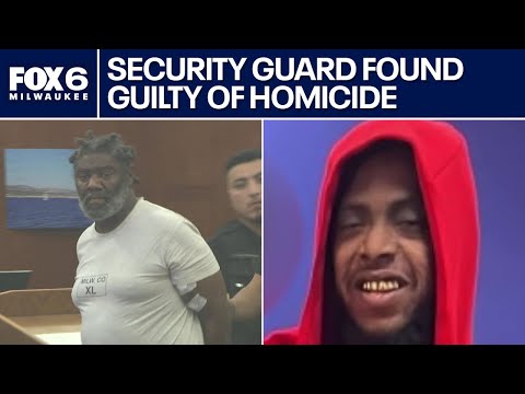 Milwaukee homicide, former gas station security guard found guilty | FOX6 News Milwaukee