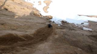 preview picture of video 'Катание по песку с карьера у Медного озера часть 1.'