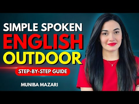 Easy English Lesson for Beginners | Learn English Through Nature | Motivation by Muniba Mazari 