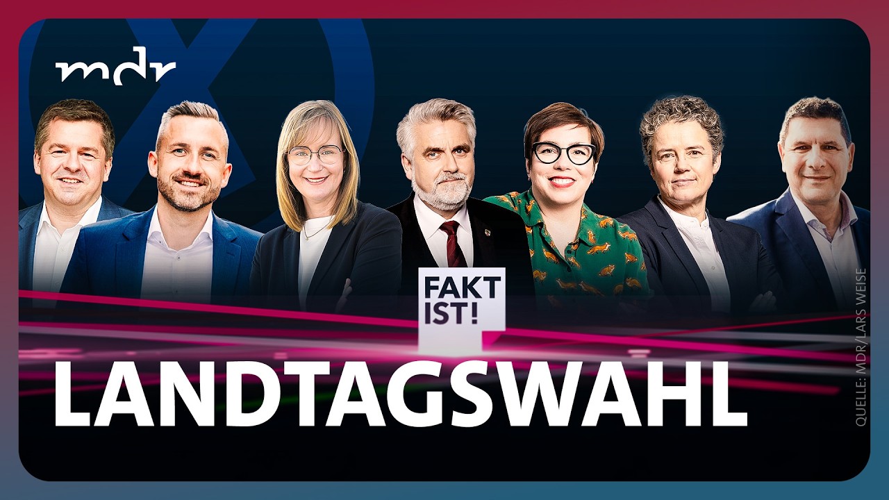 Sachsen-Anhalts Spitzenkandidaten diskutieren im Schlagabtausch | Fakt ist! | MDR