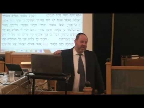 Lecture by Rabbi Dovid Forman