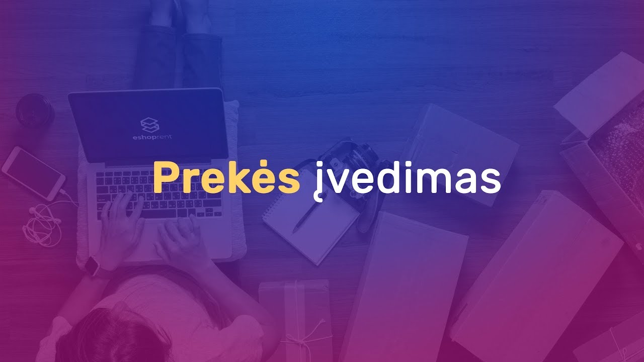 Prekės kortelė - pavyzdinė Nr. 5