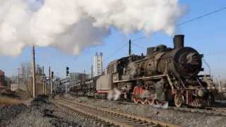 preview picture of video 'China Steam 2013 - Part 2 - Around Fuxin Colliery'
