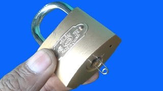 3 Ways Open a Lock with Safety Pin
