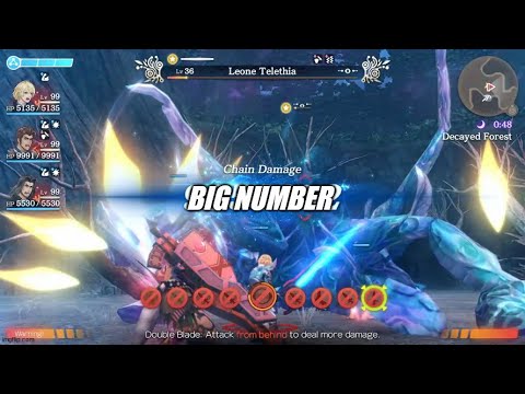 [Xenoblade Chronicles Definitive Edition] 16 million damage chain attack