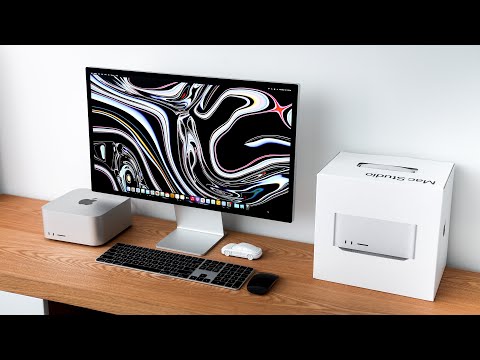 Mac Studio & Studio Display UNBOXING and SETUP!