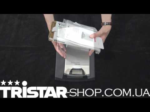 Tristar | Virtuvinės svarstyklės | KW-2435 | Maximum weight (capacity) 5kg | Metallic video