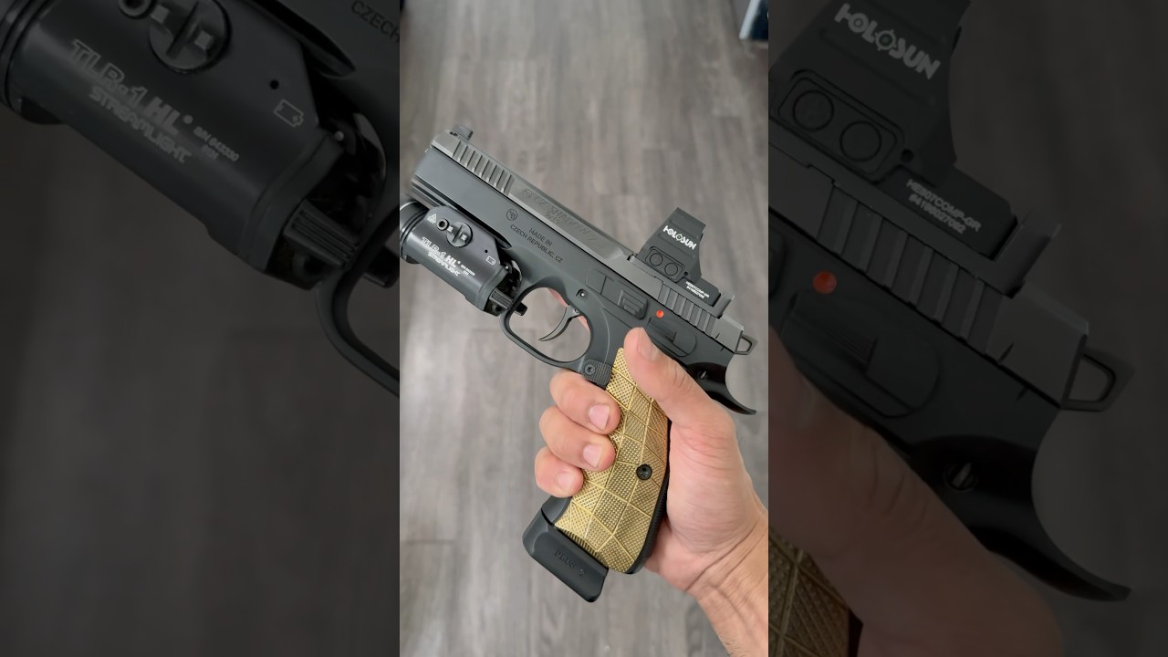 CZ Shadow 2 with CGW trigger. 2.5 lb 🤤 #czshadow2 #cajungunworks #holosun