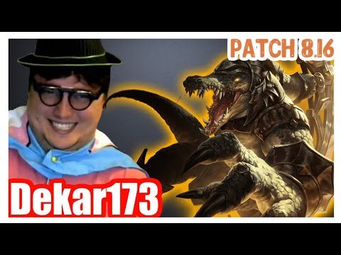 Dekar173 | RENEKTON vs AKALI | RENEKTON Mid | Challenger Gameplay | Patch 8.16