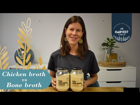 Chicken Broth vs Bone Broth