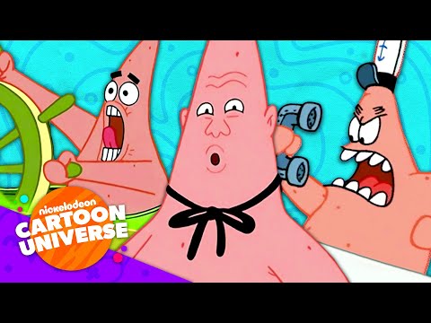 50 LOL Moments with Patrick Star 😂 | SpongeBob | Nickelodeon Cartoon Universe
